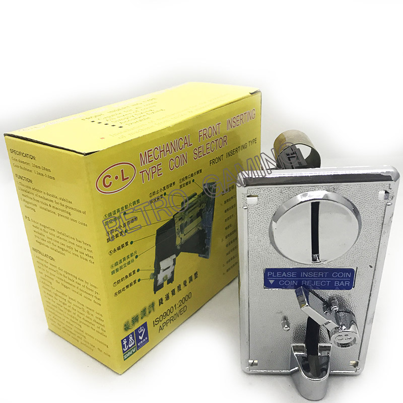 Coin Acceptor Selector - Mechanical Coin Acceptor Plastic material Coin