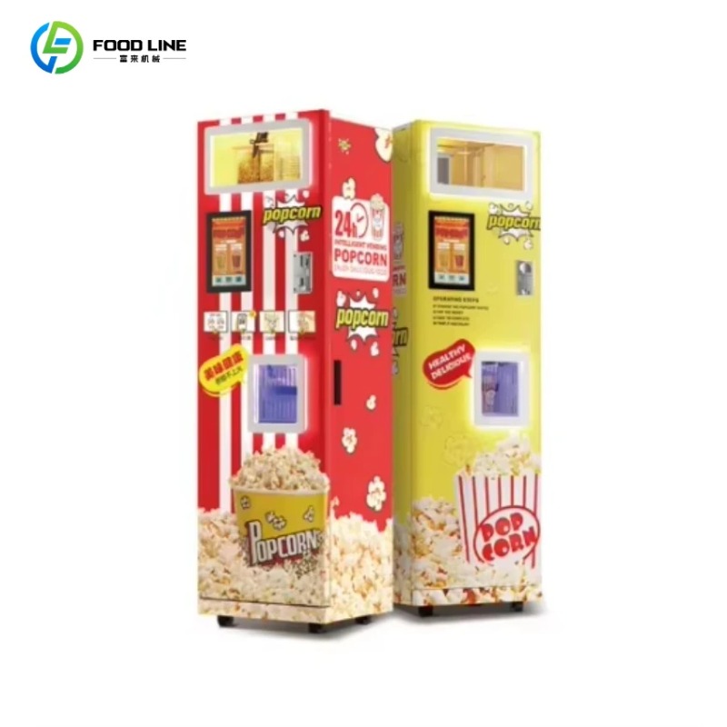 Popcorn Vending Machine - Customized Hot Selling Salty Sweet Popcorn