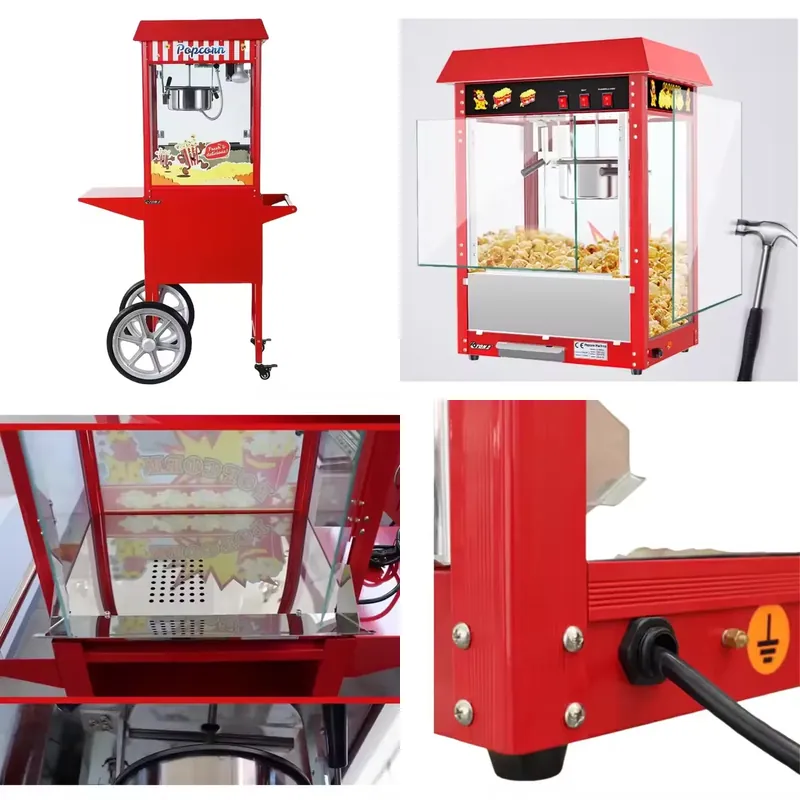 Hot Air Commercial Popcorn Mak - Commercial Vending Machine review and price