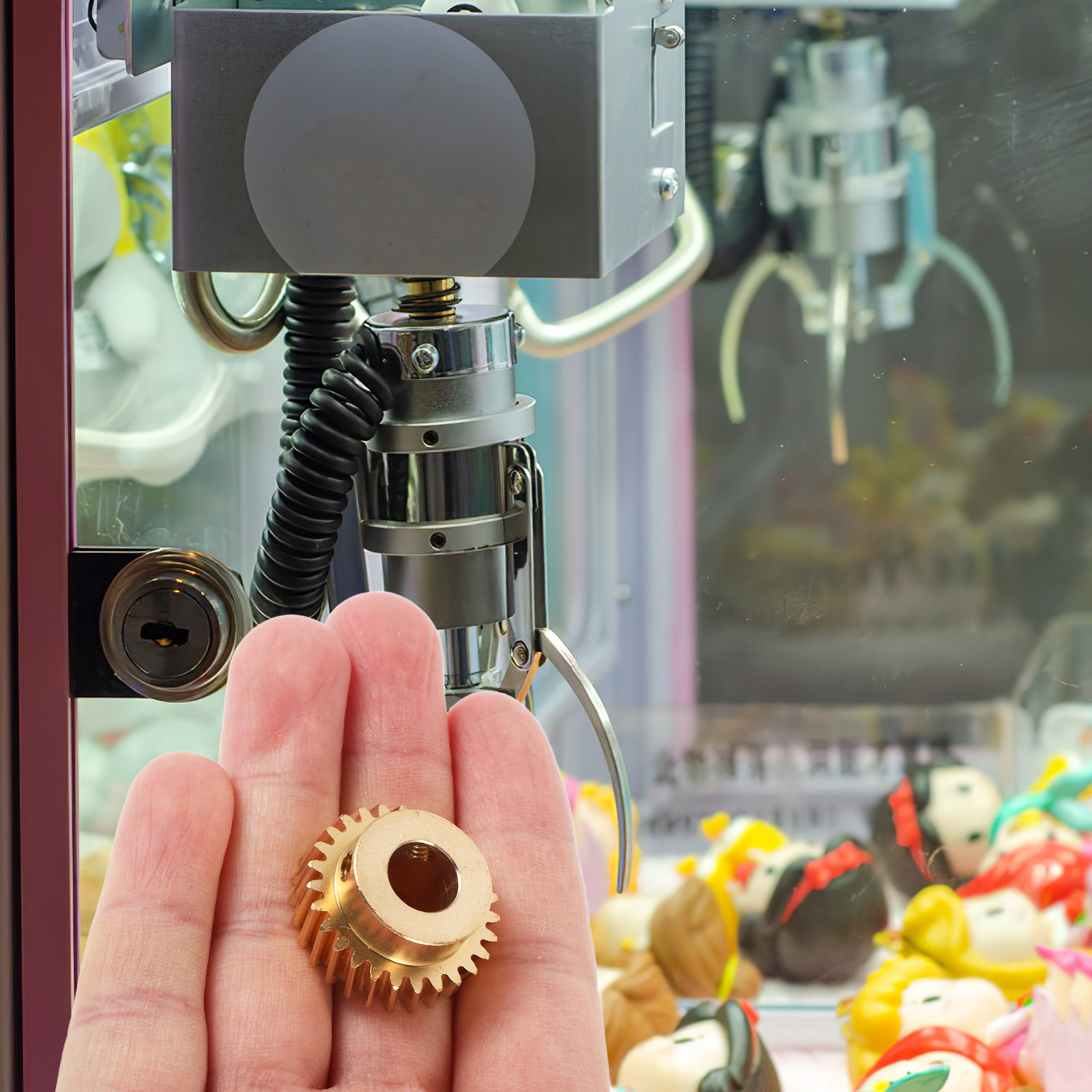 Metal Claw Machine Gear Dual H - Arcade Vending Machine Repair review and price
