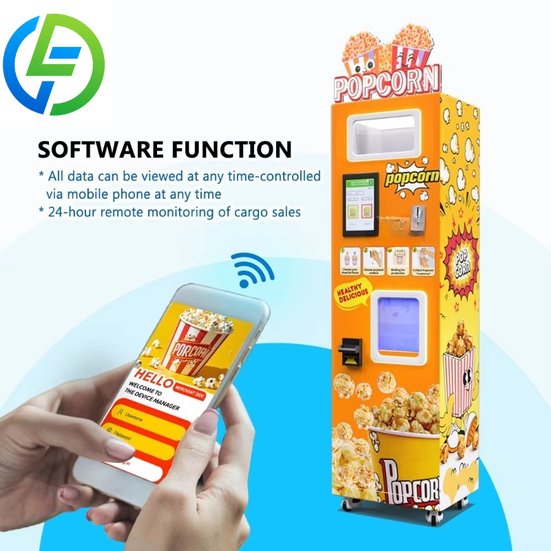 Customized 24/7 Operation Popc - Popcorn Vending Machine review and price