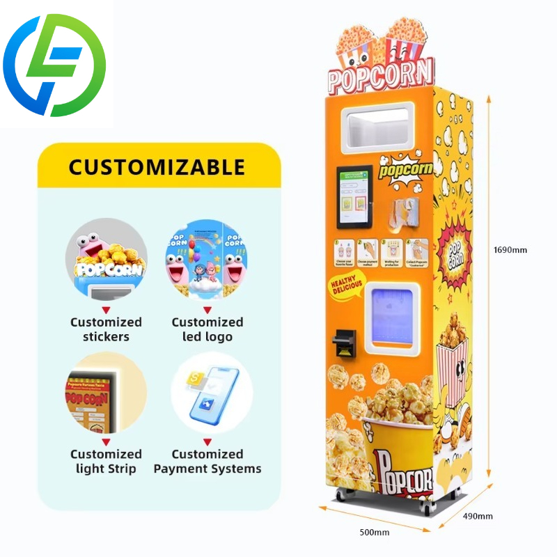 Customized 24/7 Operation Popc - Popcorn Vending Machine review and price