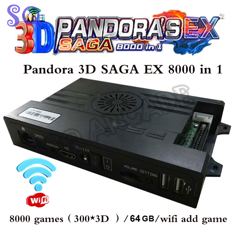 Arcade Pandora Saga Box EX2 80 - Arcade X review and price