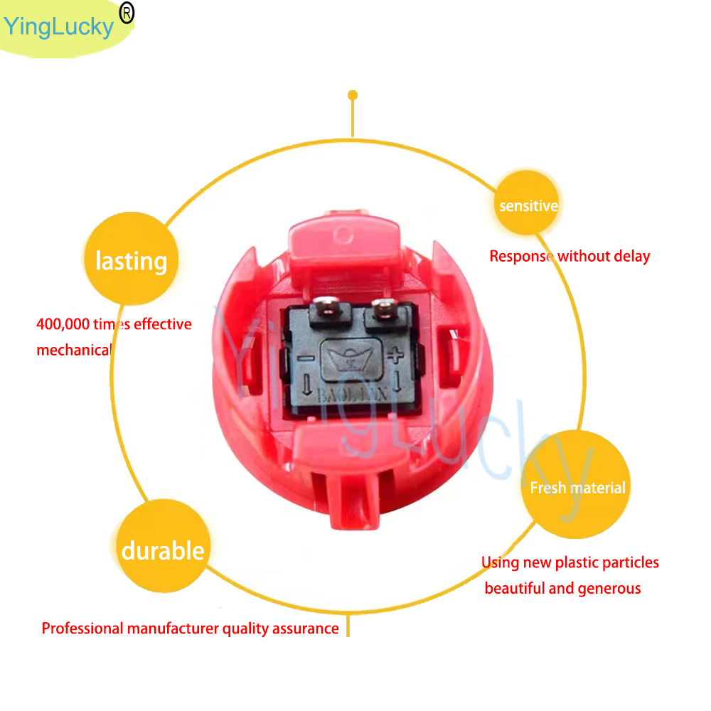 12pcs Arcade Push Button, Sanw - Coin Acceptor Selector review and price
