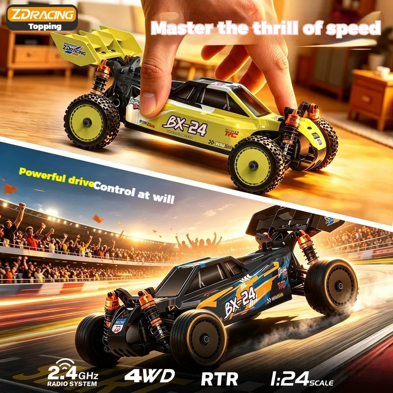 Zd Racing 1/24 Bx 24 4wd Brush - Racing Arcade Cabinet review and price
