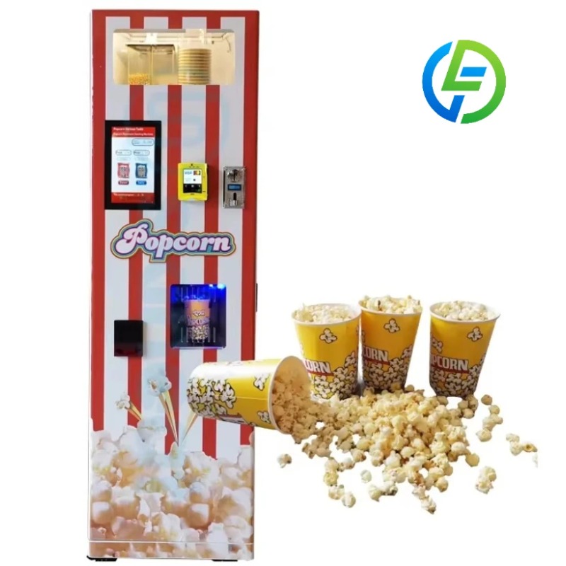 Customized Fully Automatic Hot - Popcorn Vending Machine review and price