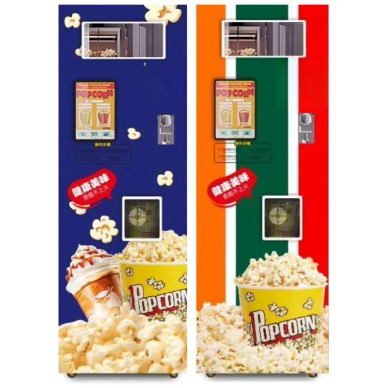 Customized Fully Automatic Hot - Popcorn Vending Machine review and price