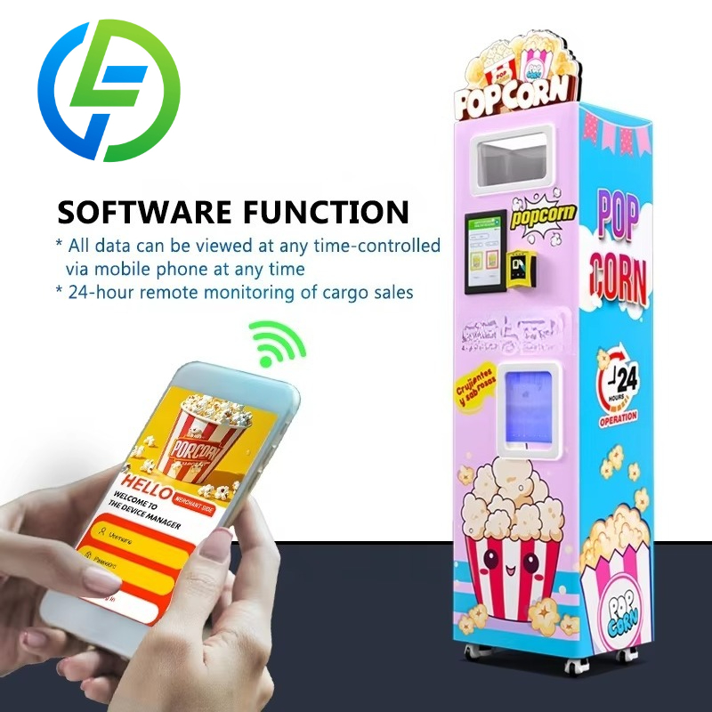 Customized Factory Intelligent - Popcorn Vending Machine review and price